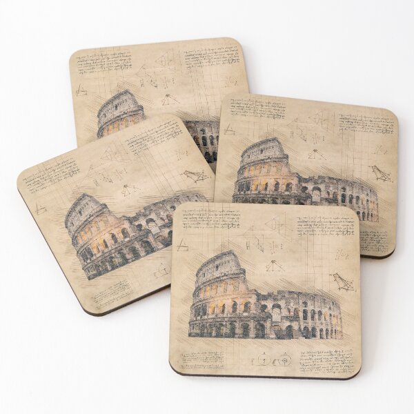 Item preview, Rome Colosseum Vintage Art designed and sold by Timcito.