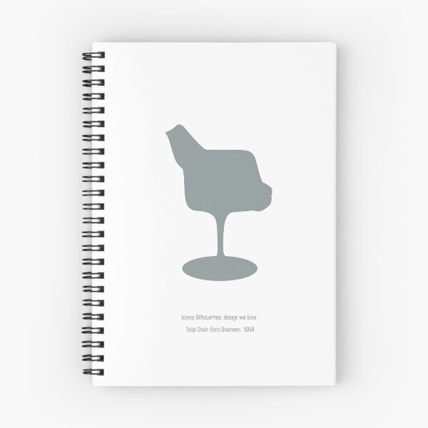 Item preview, Iconic Silhouettes. Design We Love - Tulip Chair, Eero Saarinen - Gray designed and sold by STYLE + EXPRESSION.