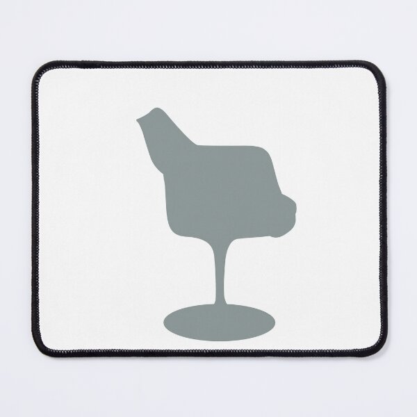 Item preview, Iconic Silhouettes. Design We Love - Tulip Chair, Eero Saarinen - Gray designed and sold by STYLE + EXPRESSION.