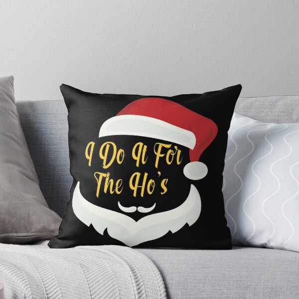 Item preview, I Do It For The Ho's Funny Santa Christmas Holiday T-Shirt designed and sold by mohalaz.
