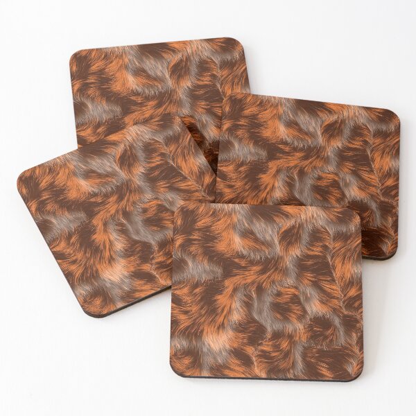 Item preview, Calico fur texture pattern designed and sold by Graham Prentice.