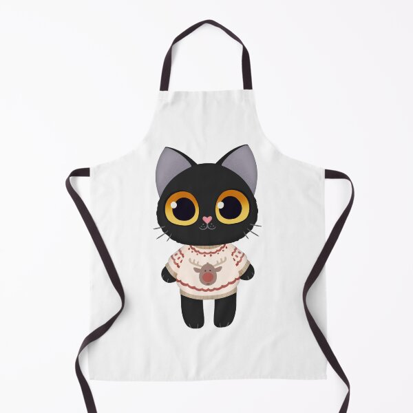 Item preview, Holiday Black Kitten designed and sold by Twkirky.