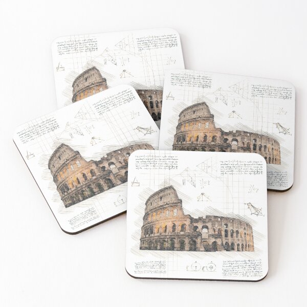 Item preview, Rome Italy Roman Monument Colosseum Vintage Art designed and sold by Timcito.