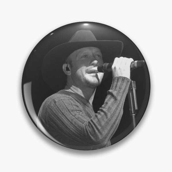 Item preview, Tim McGraw BW Photograph designed and sold by ConcertImages.