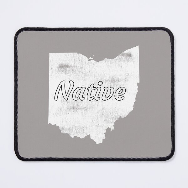 Item preview, Distressed Ohio Native Design designed and sold by Angela Mello.