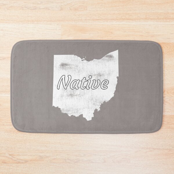 Item preview, Distressed Ohio Native Design designed and sold by Angela Mello.