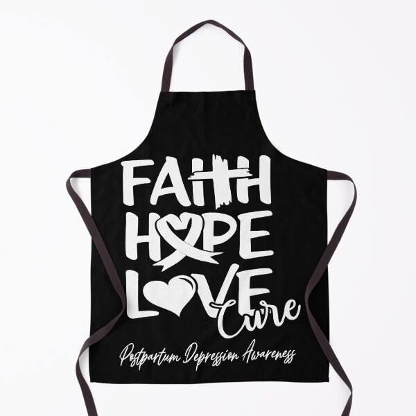 Item preview, Faith Hope Love Cure Postpartum Depression Awareness designed and sold by Grooffos.