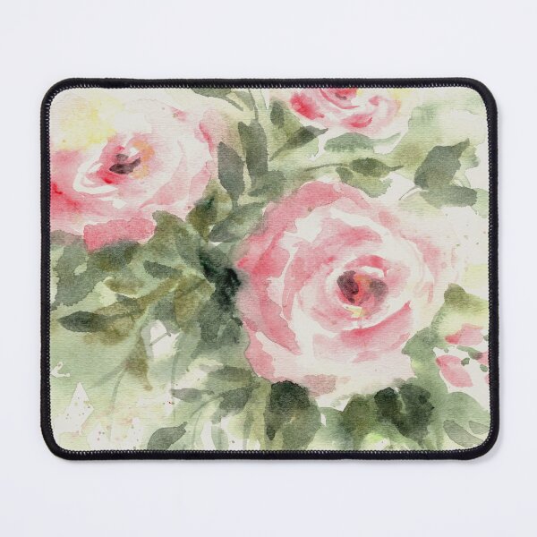Item preview, Washy Pink Roses A designed and sold by Jean Plout.