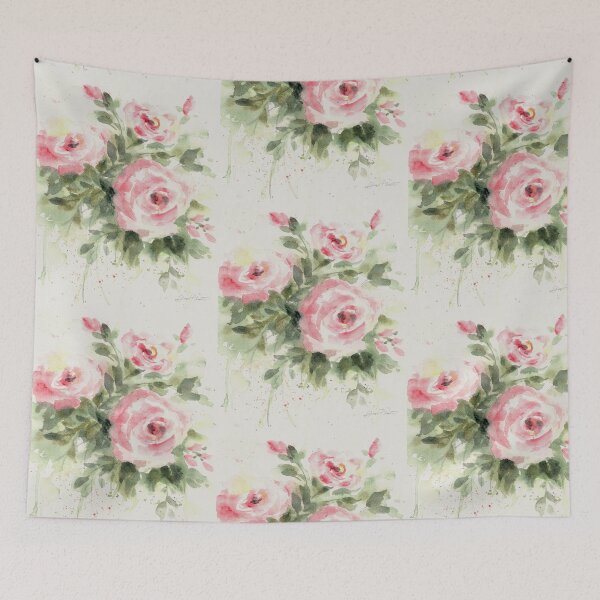 Item preview, Washy Pink Roses A designed and sold by Jean Plout.
