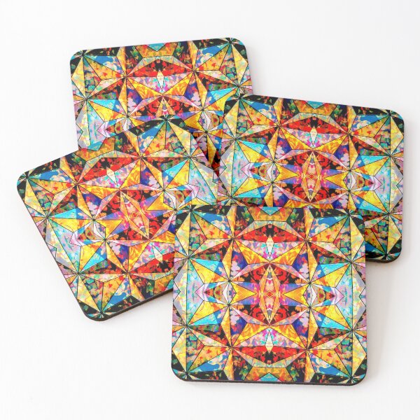 Item preview, Geometric Abstract Pattern with Red designed and sold by EdwardMonet.