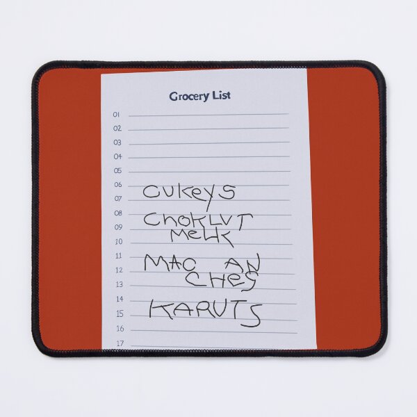 Item preview, Christmas with Holly: Holly's Grocery List designed and sold by FandomByCamilla.