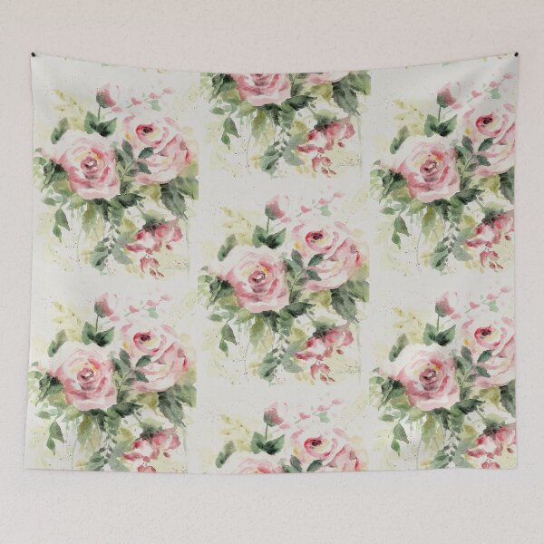 Item preview, Washy Pink Roses B designed and sold by Jean Plout.