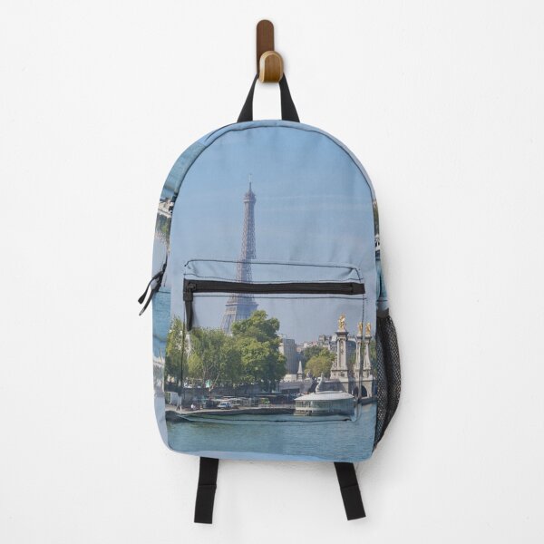 Item preview, Eiffel Tower and River Seine in Paris, France. designed and sold by thelemmingface.