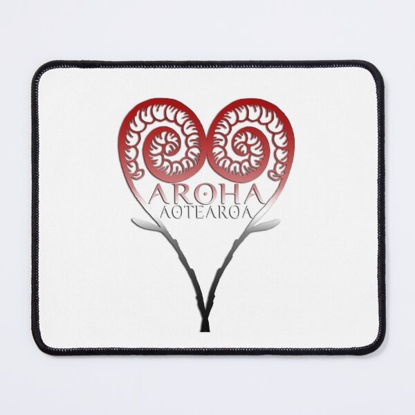 Item preview, Aroha Aotearoa, Love NZ, Heart Shape Fern. Maori designed and sold by MoveItLoveIt.