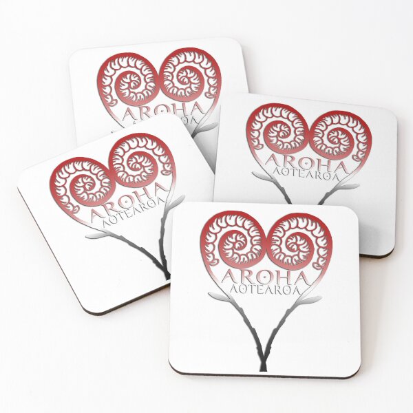 Item preview, Aroha Aotearoa, Love NZ, Heart Shape Fern. Maori designed and sold by MoveItLoveIt.