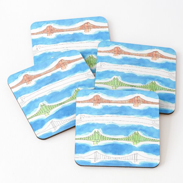 Item preview, Budapest bridges and Danube with a cat designed and sold by Beepymallow.