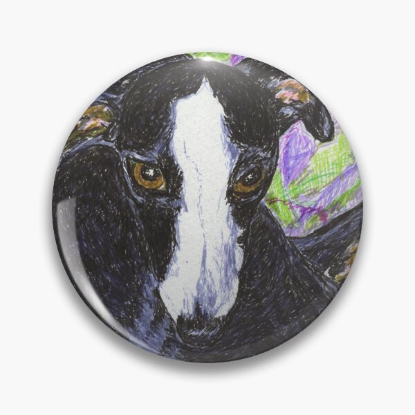 Item preview, Shadow the Whippet designed and sold by LymphomaLass.