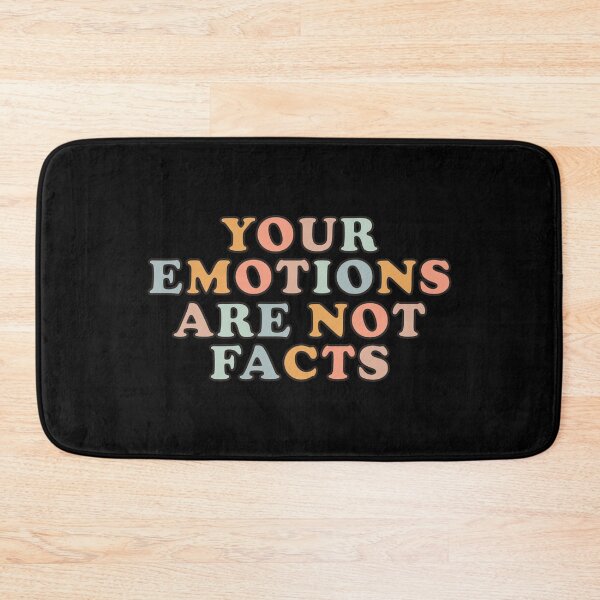 Item preview, Your Emotions Are Not Facts - Dbt Therapy Mental Health Quote Ocd  Awareness Bipolar Positivity Mindset Cute Positive Bpd Recovery Saying  designed and sold by TalentGenius.
