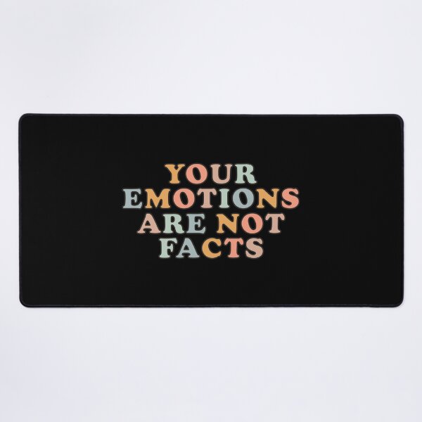Item preview, Your Emotions Are Not Facts - Dbt Therapy Mental Health Quote Ocd  Awareness Bipolar Positivity Mindset Cute Positive Bpd Recovery Saying  designed and sold by TalentGenius.