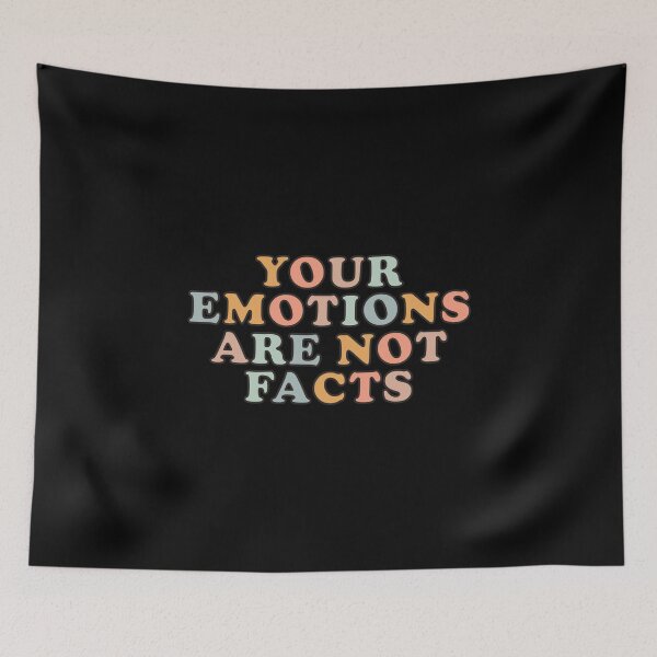 Item preview, Your Emotions Are Not Facts - Dbt Therapy Mental Health Quote Ocd  Awareness Bipolar Positivity Mindset Cute Positive Bpd Recovery Saying  designed and sold by TalentGenius.