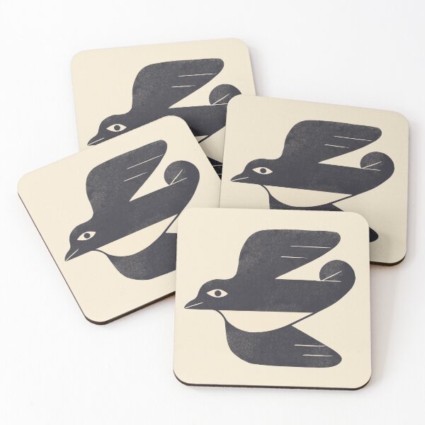 Item preview, Minimal Blackbird No. 4 designed and sold by Renea L Thull.