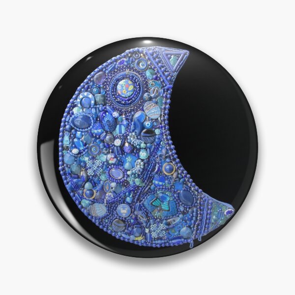 Item preview, Blue Moon Jewelry Mosaic designed and sold by ingridthecrafty.