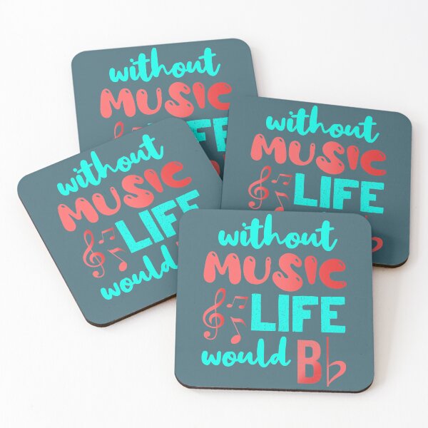 Item preview, Without Music Life Would B Flat designed and sold by KMIKBAL7.