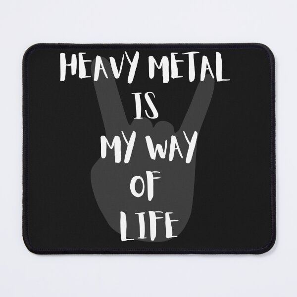 Item preview, Heavy Metal is my Way of Life designed and sold by MetalRockProg.
