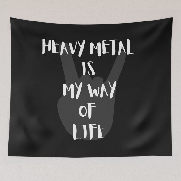 Item preview, Heavy Metal is my Way of Life designed and sold by MetalRockProg.