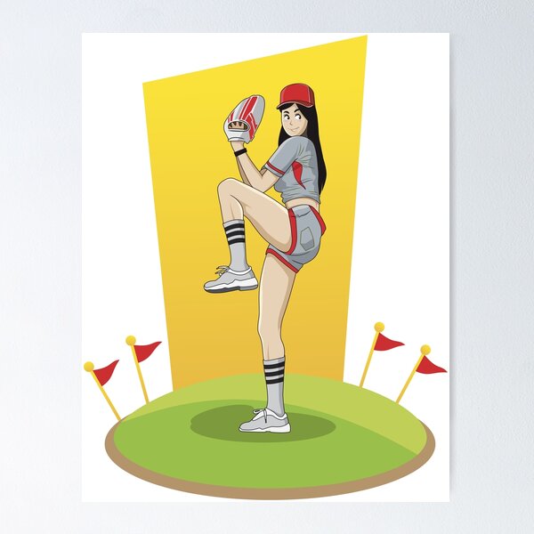 Item preview, Baseball pitcher on the mound. designed and sold by akiitzu-lm.
