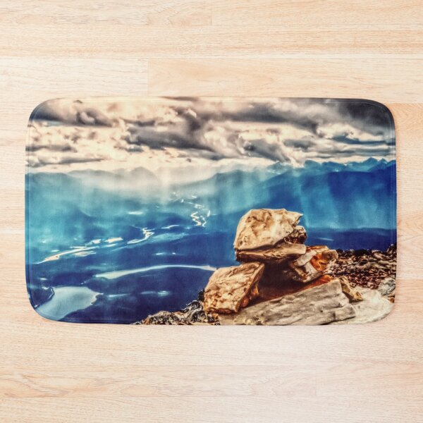 Item preview, Cairn and Mountain, Vintage Painting Aesthetic  designed and sold by ACC .