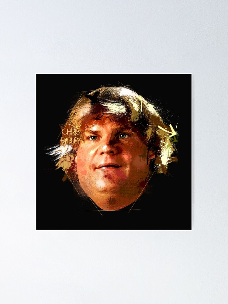 “CHRIS FARLEY” Poster for Sale by MARSarte | Redbubble