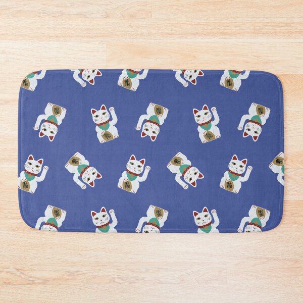 Item preview, Lucky Cat Pattern designed and sold by abstractocreate.