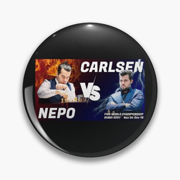 Item preview, Chess World Championship 2021 Dubai: Carlsen vs Nepo designed and sold by GambitChess.