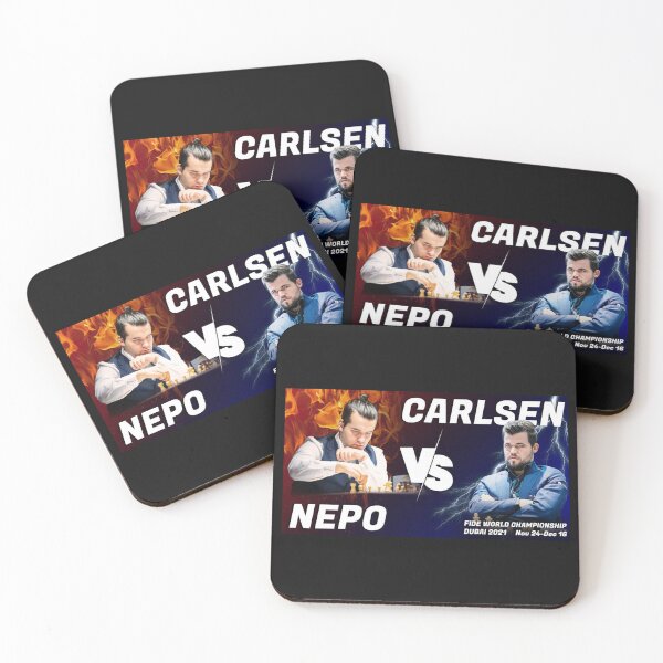 Item preview, Chess World Championship 2021 Dubai: Carlsen vs Nepo designed and sold by GambitChess.