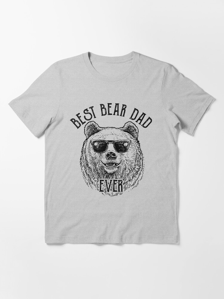 Daddy Bear 3 Cubs Shirt Kids Tshirt Dad