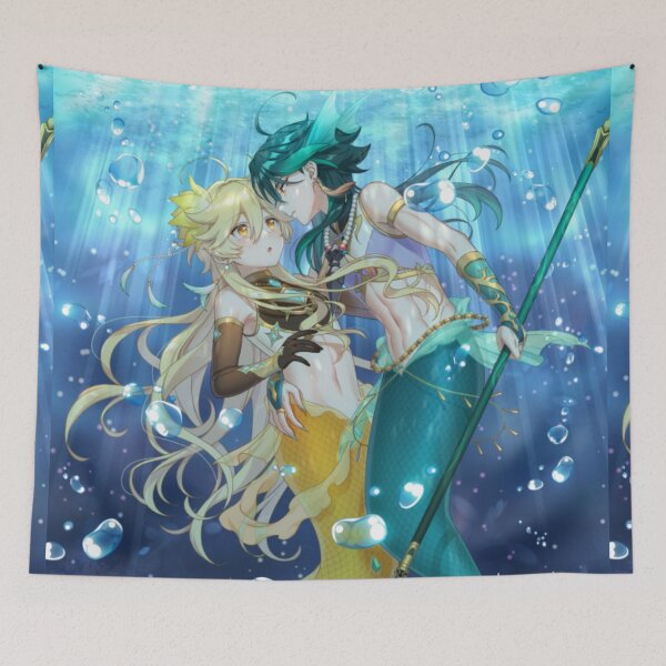 Item preview, Xiao Genshin Impact  designed and sold by LunaticArtWork.