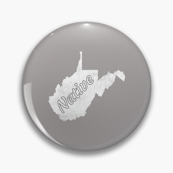 Item preview, Distressed West Virginia Native Design designed and sold by Angela Mello.
