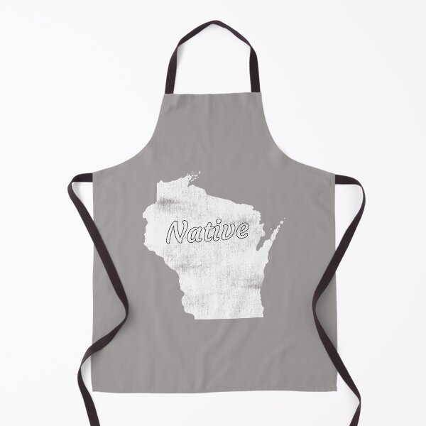 Item preview, Distressed Wisconsin Native Design designed and sold by Angela Mello.