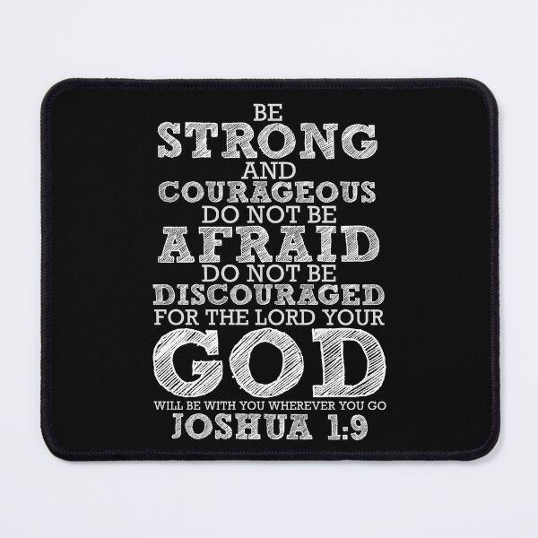 Item preview, Joshua 1:9 Be Strong And Courageous Do Not Be Afraid designed and sold by plushism.