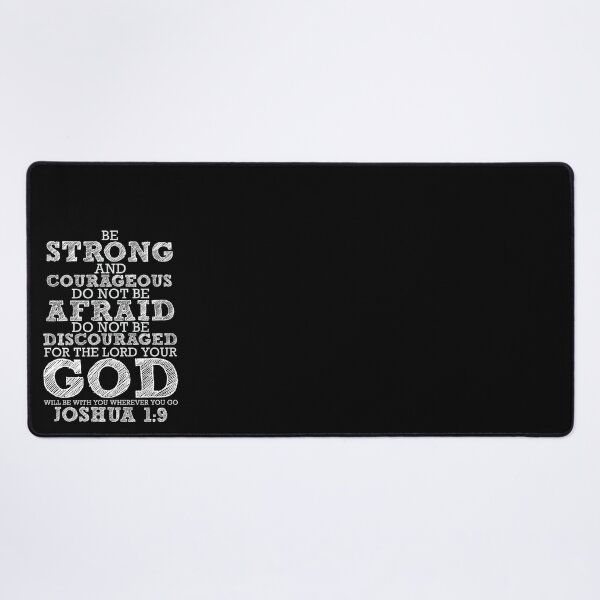 Item preview, Joshua 1:9 Be Strong And Courageous Do Not Be Afraid designed and sold by plushism.