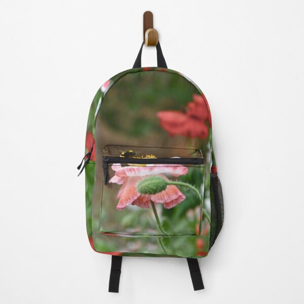 Item preview, Bumble Bee Landing On A Poppy designed and sold by thelemmingface.