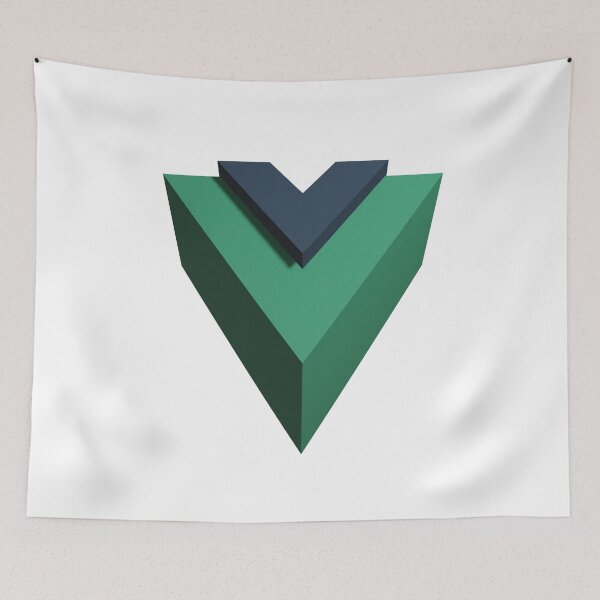 Item preview, Vue.js Logo designed and sold by skoolsarecool.