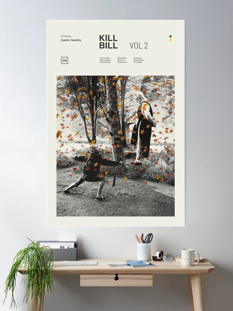 着払限定★値下☆断捨離☆両面ポスター☆KILL BILL Vol.2☆ジャンク品 Kill Bill Vol. 2