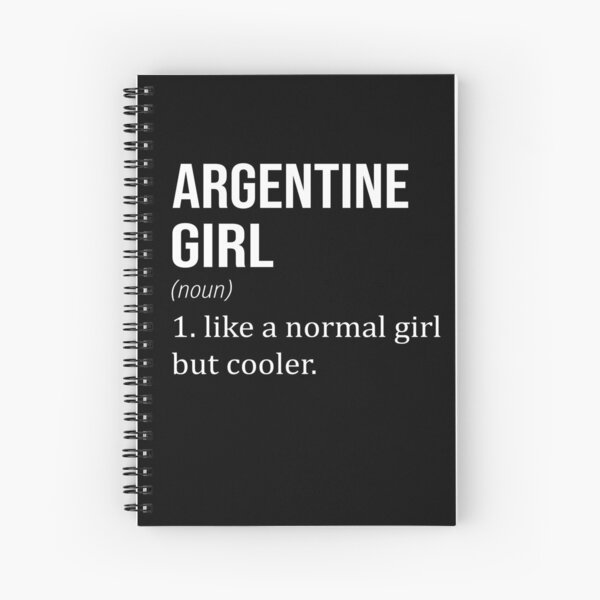 Aperçu de l'œuvre Argentine Girl Like A Normal Girl But Cooler créée et vendue par YukiShop.