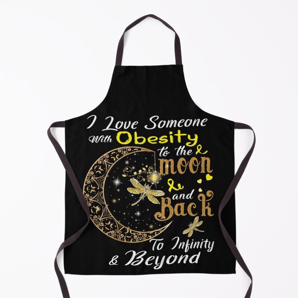 Item preview, I Love Someone With Obesity To The Moon And Back designed and sold by Adropine.
