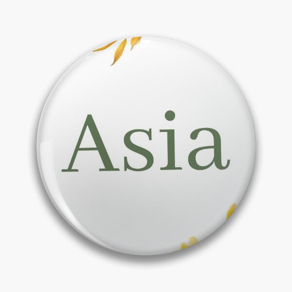 Item preview, Asia, un regalo para Asia, calcetines de Asia, taza de Asia, pegatina de Asia, imán de Asia designed and sold by PicsByMi.