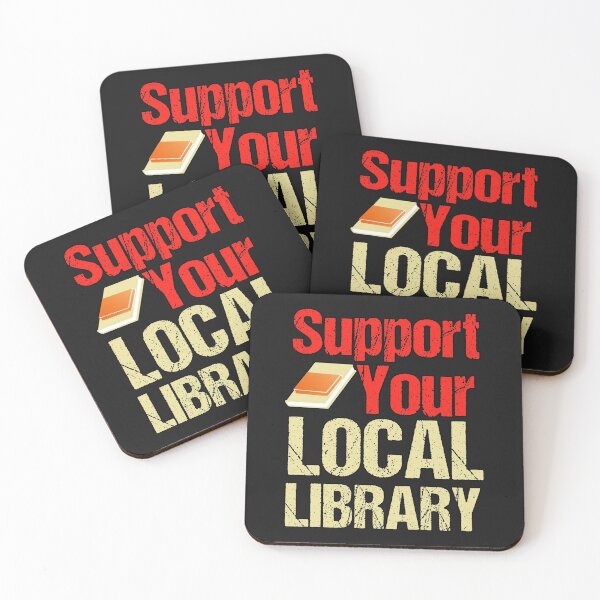 Item preview, Support Your Local Library designed and sold by AmeliaStore1.