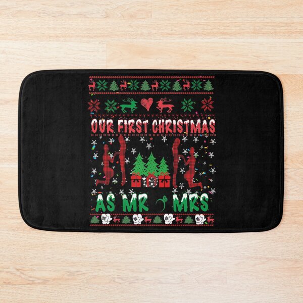 Item preview, Our First Christmas As Mr & Mrs 2021 Couple Wife Husband designed and sold by ilias13.