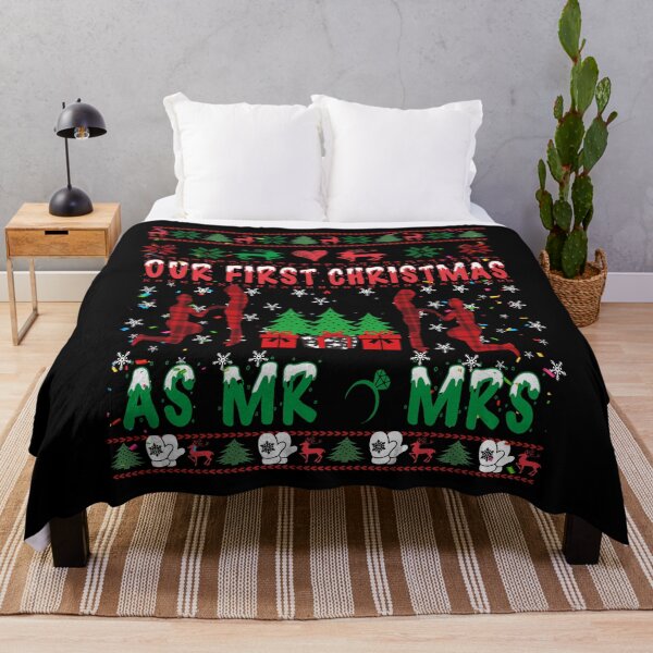 Item preview, Our First Christmas As Mr & Mrs 2021 Couple Wife Husband designed and sold by ilias13.